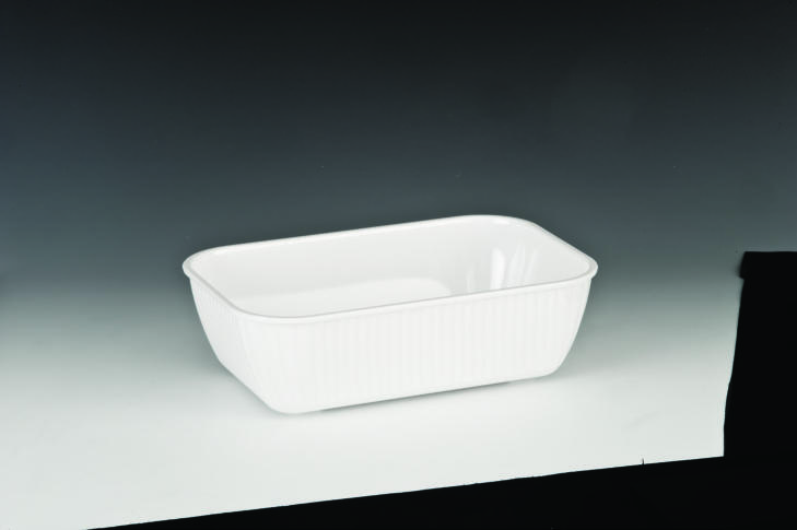 ZCP 400 - 2 — POLYCARBONAT TEŞHİR kASE 18 x 27 x H: 8cm