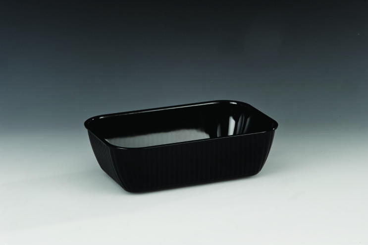 ZCP 400 - 3 — POLYCARBONAT TEŞHİR kASE 18 x 27 x H: 8cm