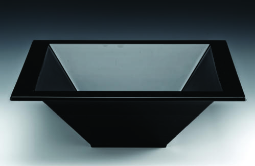ZCP 471 - 3 — POLYCARBONAT TEŞHİR KASE 44,5 x 44,5 x H: 15,5 cm
