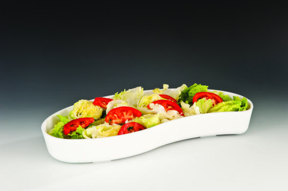 ZCP 299 - 2 — POLYCARBONAT TEŞHİR TABAK 45 x 21 x H: 6,5 cm