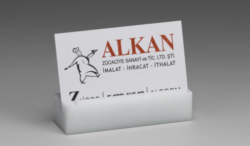 ZCP 824 — AKRİLİK İSİMLİK 2,5 x 8,5 cm - Görsel 2