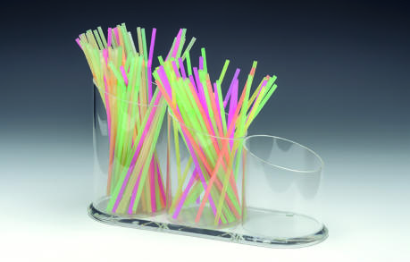 ZCP 676 — AKRİLİK PİPETLİK - Ø 10 x 12 x 32 x H: 18 cm