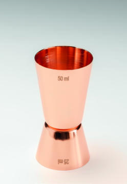 BA 01 C — BAKIR KAPLAMA ÇELİK JIGGER 25-50 ml