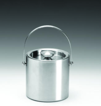 ZKC 849 — ÇELİK BUZ KOVASI / ÇİFT CİDARLI Ø 14 x H: 14 cm