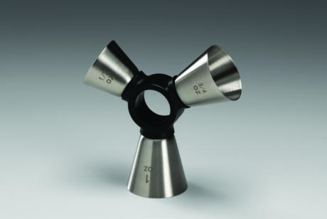 A 1003 — ÇELİK JIGGER ÜÇLÜ 15-22,5-28 ml