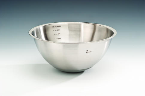 ZKC 580 - 6 — ÇELİK KARIŞTIRMA KABI 6 lt (SİLİKON ALTLI) Ø 33 x H: 15 cm - Görsel 4