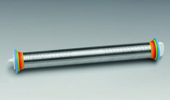 A 2150 — KALINLIK AYARLI ÇELİK MERDANE (2 mm - 3 mm - 6 mm - 10 mm) 35 cm