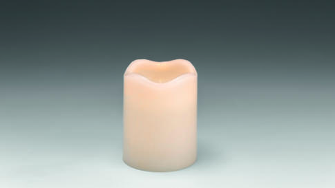 ZKK 700 — MUM LED KANDİL (DALGALI YANMA GÖRÜNTÜLÜ) H: 10 cm