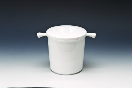 ZCP 338 - 2 — POLYCARBONAT BUZ KOVASI / ÇİFT CİDARLI Ø 15 x H: 15 cm
