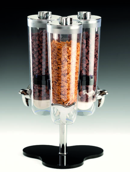 ZCP 719 — 3'LÜ DÖNER CORNFLEKS ALETİ 26 x 26 x H: 46 cm