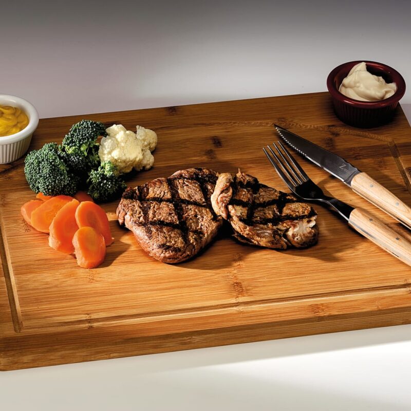 HWC 04 — BAMBU STEAK TAHTASI 30 x 40 cm - KALINLIK: 2 cm