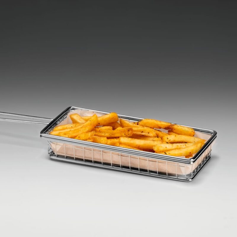 A - 1650 — PATATES SERVİS STANDI 10,5 x 21,5 x H:4 cm