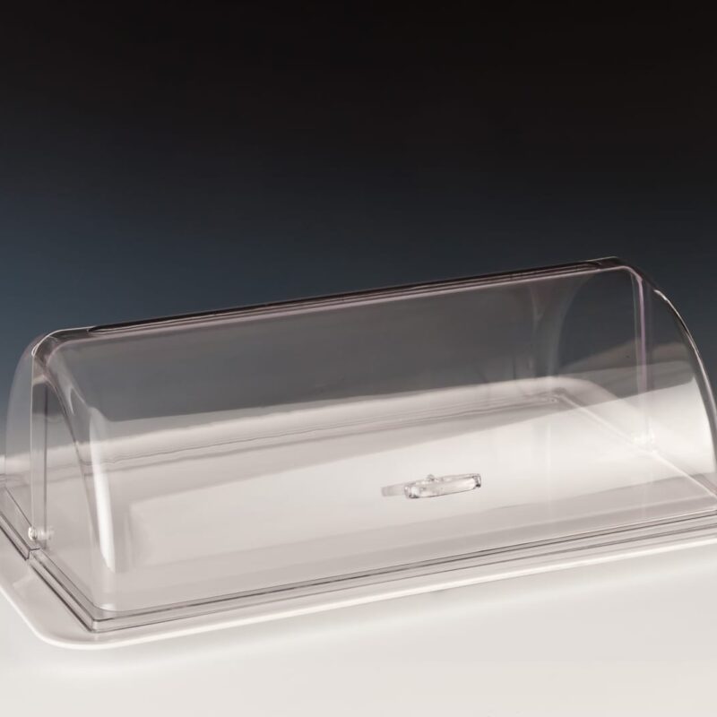 ZCP 017 — POLYCARBONAT ROLLTOP KAPAKLI MUHAFAZA KABI / GN 1/1 42 x 61 x H:18 cm
