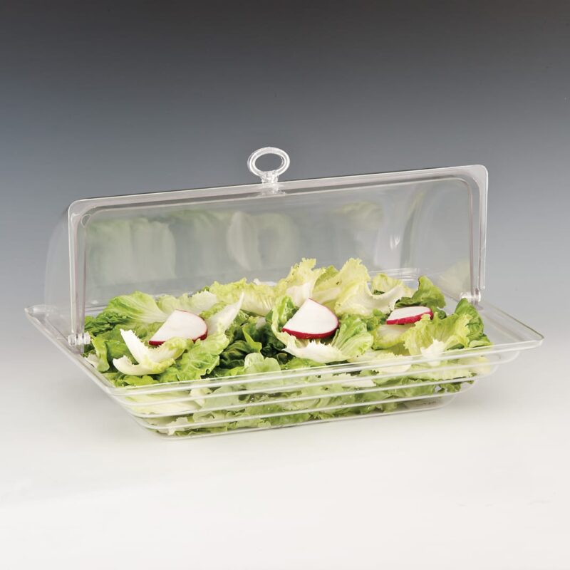 ZCP 449 — POLYCARBONAT ROLLTOP KAPAKLI MUHAFAZA KABI - 43,5 x 28,5 cm