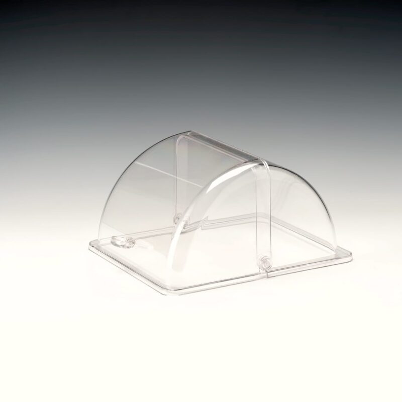 ZCP 708 — POLYCARBONAT ROLLTOP KAPAK GN 1/2 27 x 33 cm