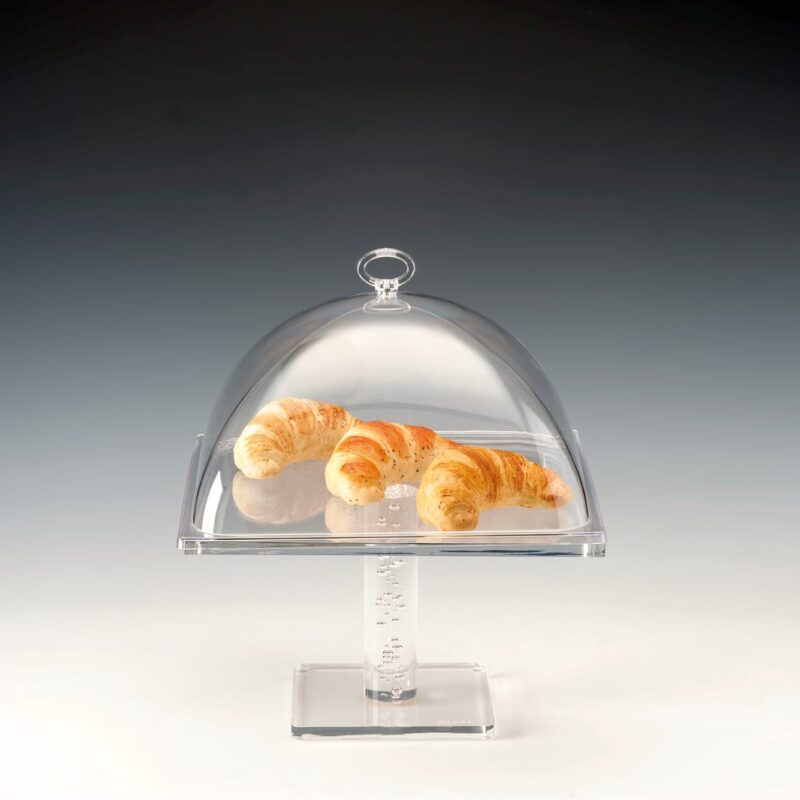 ZCP 732 — POLYCARBONAT KAPAKLI FANUS 29 x 29 x H: 30 cm