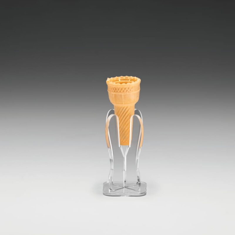 ZCP 804 — AKRİLİK DONDURMA SERVİS STANDI 6 x 6 x H: 11 cm