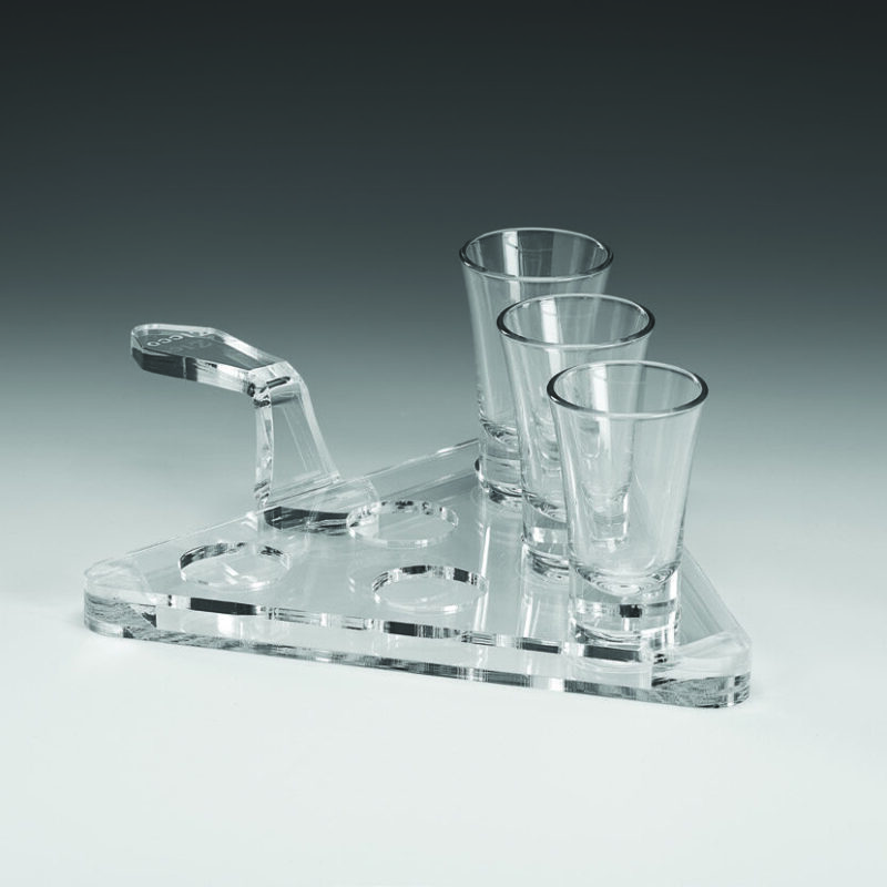 ZCP 874 — AKRİLİK SHOT SERVİSİ /6'LI-22 X 22 cm
