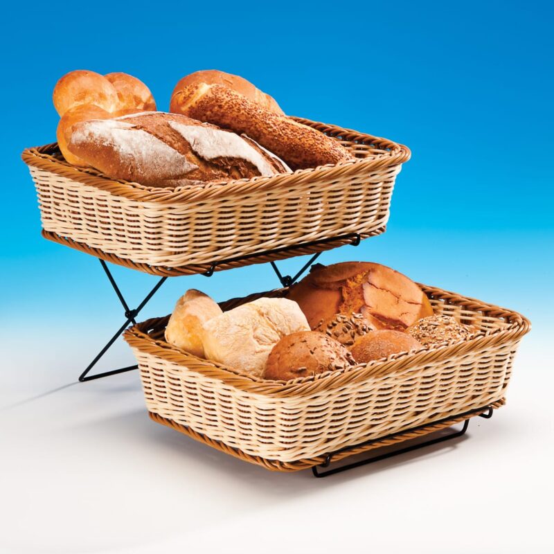 B - RE 3009 - 0130 — STAND: 36 x 45 x H:30 cm -SEPET: 27 x 36 x H:9 cm