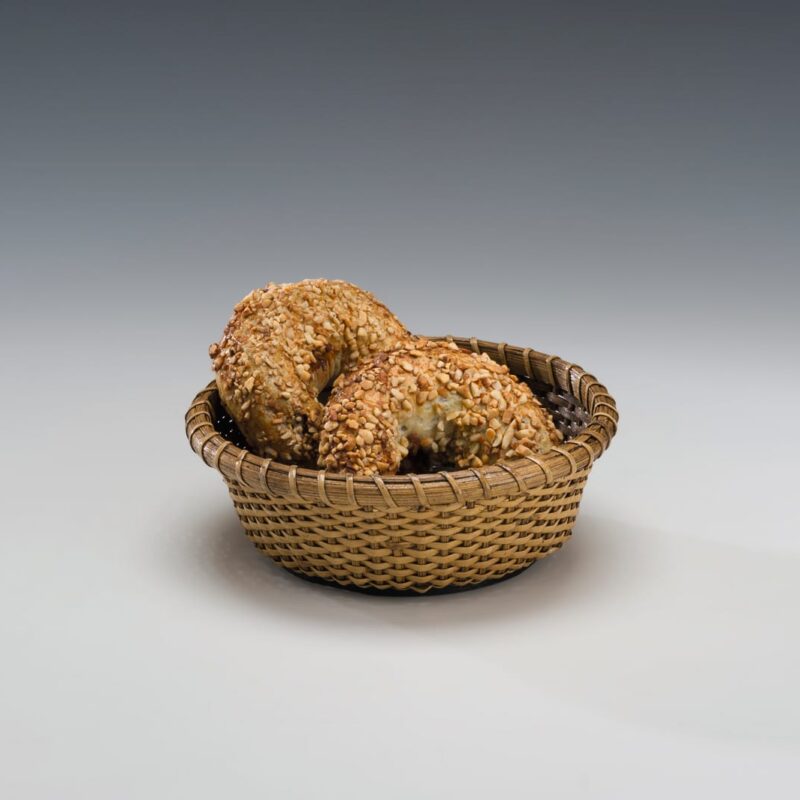 JF 017 3S — RATTAN SEPET - Ø 18 x H: 6,5 cm