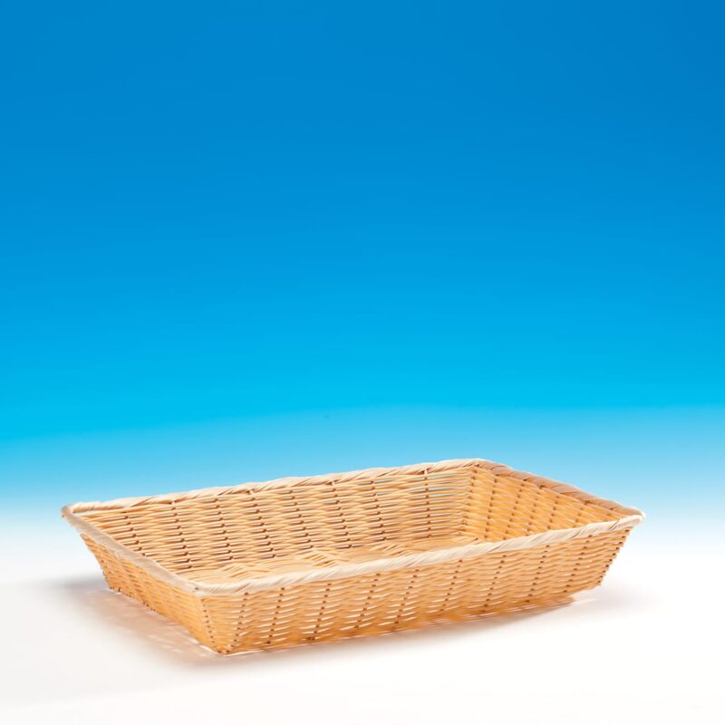 JQ 8003 - G (A) — PLASTİK SEPET 42 x 30 x H:7,5 cm