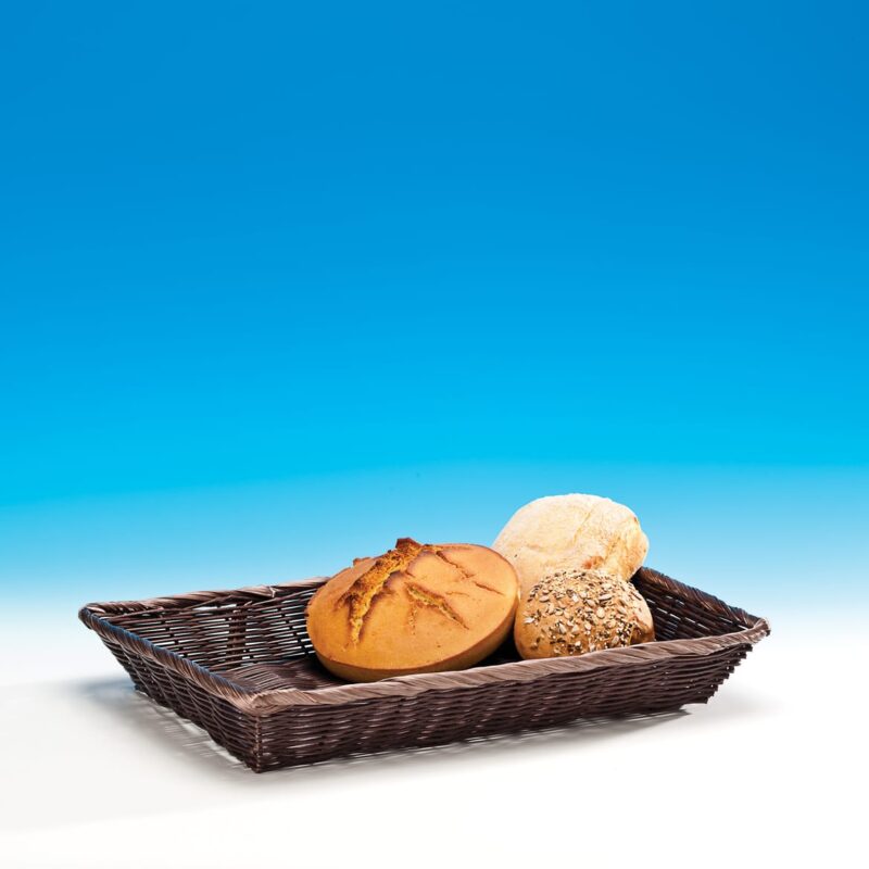 JQ 8003 - G (K) — PLASTİK SEPET 42 x 30 x H:7,5 cm