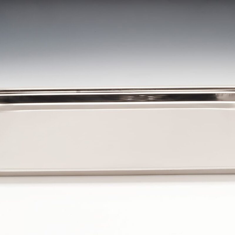 ZCP 069-D — ÇELİK TEŞHİR TEPSİ 18/10 (304 KALİTE) 56 x 36 cm