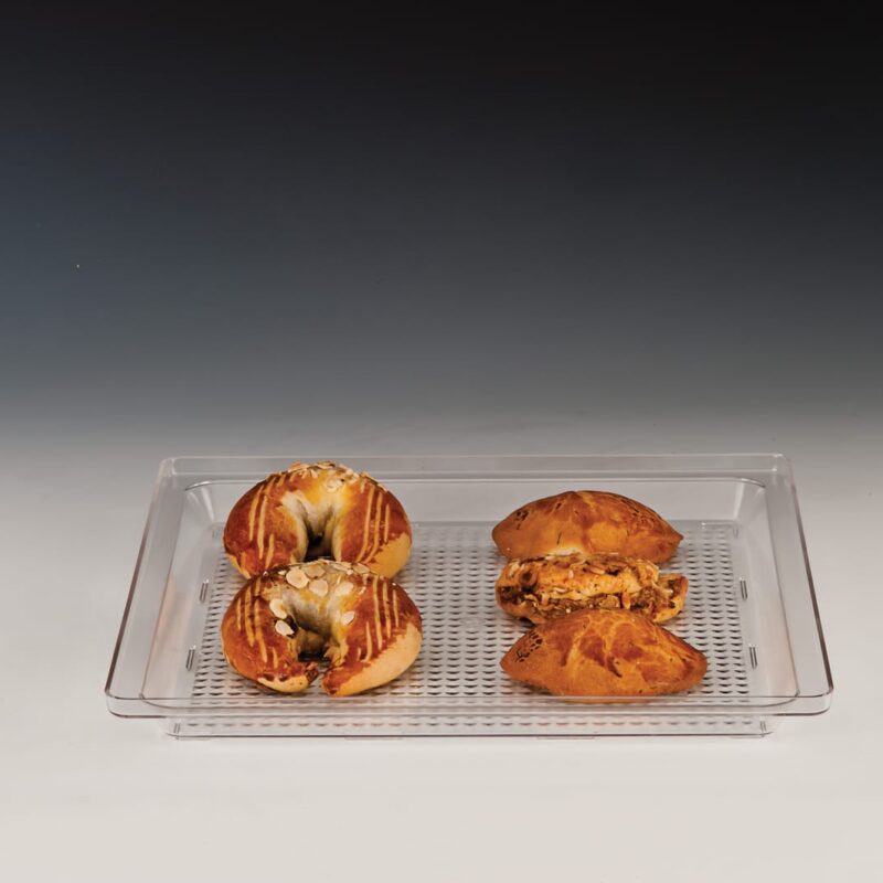 ZCP 172 — POLYCARBONAT TEPSİ / KARE 35 x 35 cm