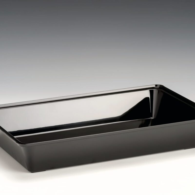 ZCP 314/P — POLYCARBONAT TEPSİ / DERİN 44 x 28 x H: 7 cm