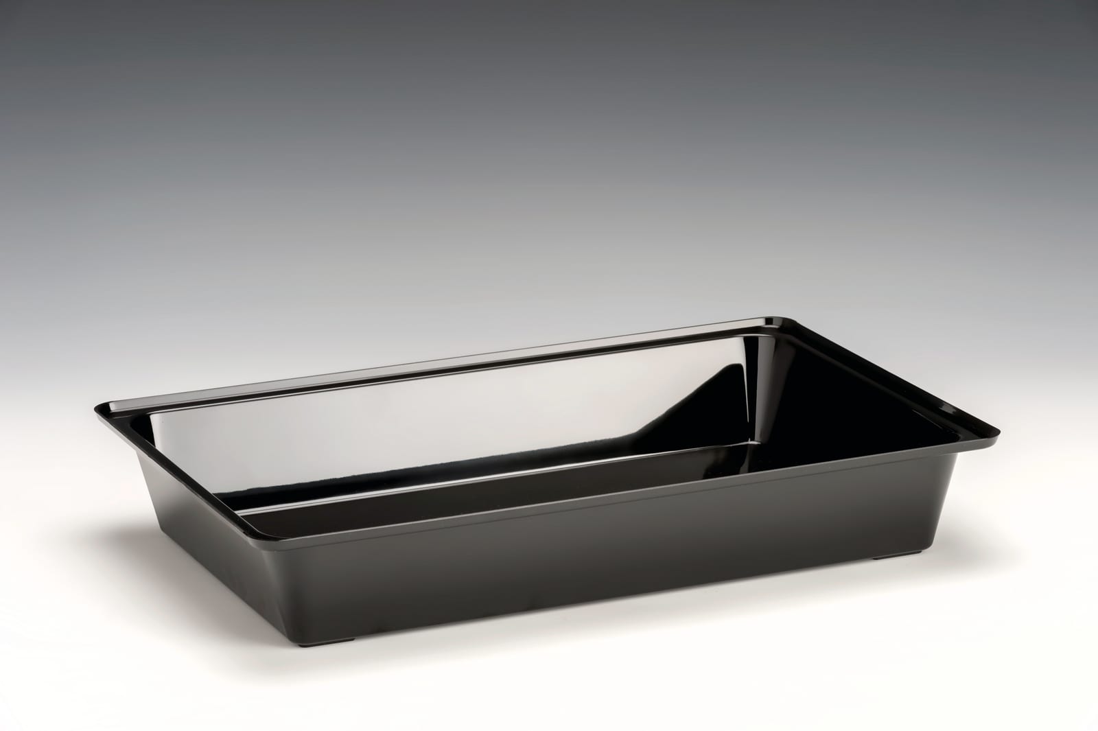 ZCP 314/P — POLYCARBONAT TEPSİ / DERİN 44 x 28 x H: 7 cm