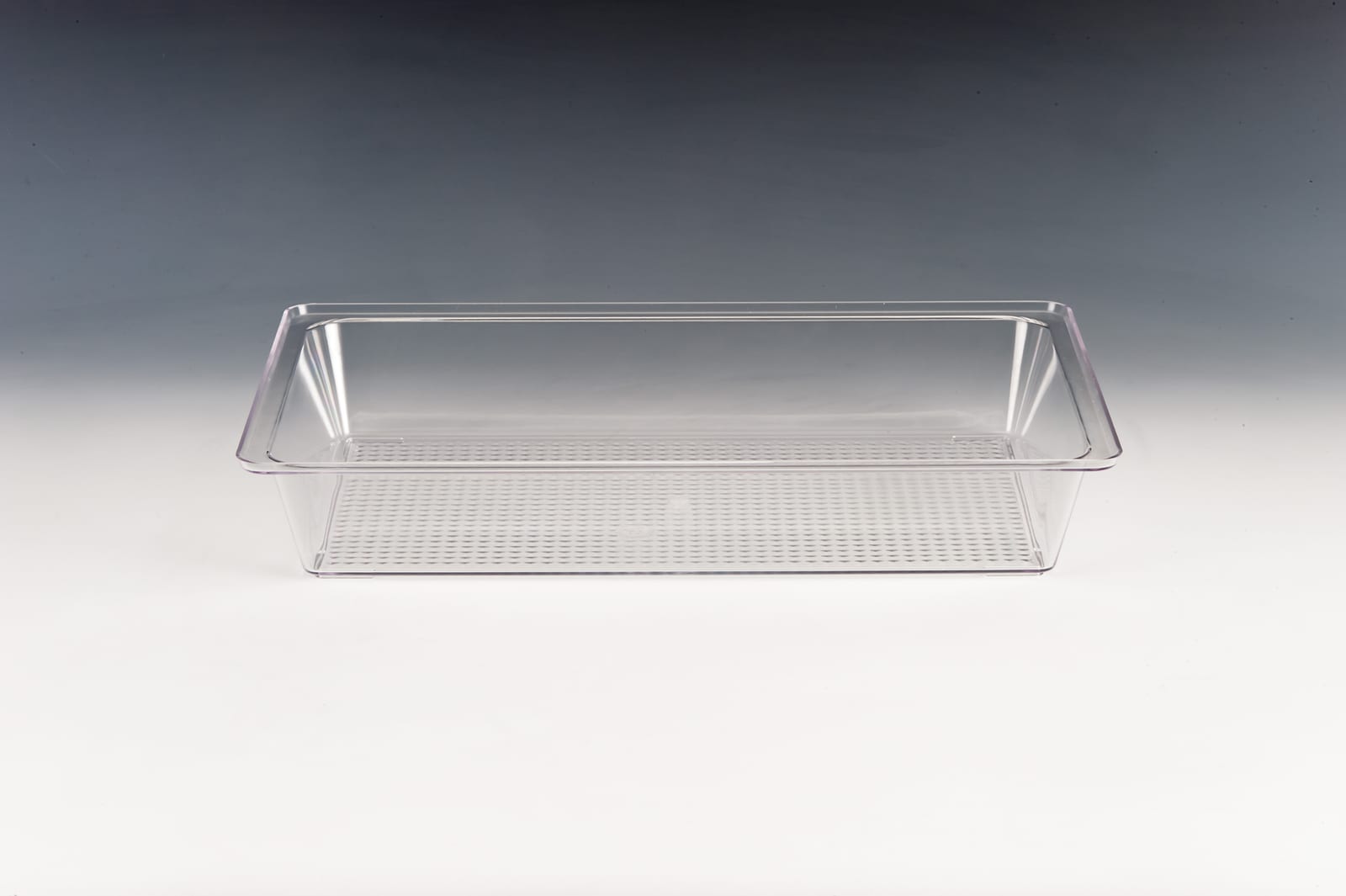 ZCP 314/P — POLYCARBONAT TEPSİ / DERİN 44 x 28 x H: 7 cm