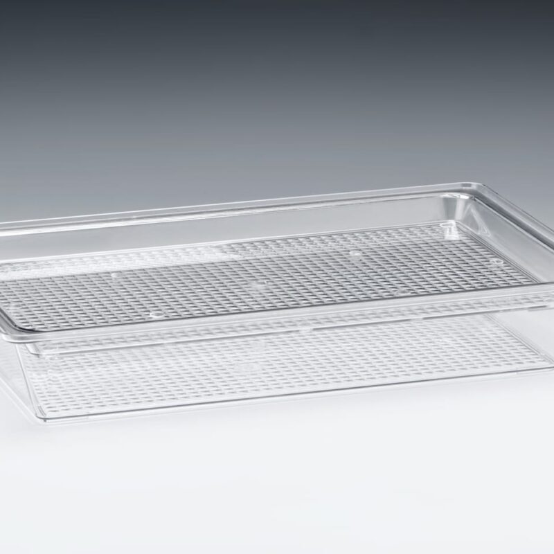 ZCP 466 — KARPUZ TEŞHİR TEPSİSİ (KOMPLE POLYCARBONAT) / KÜÇÜK 43,5 x 29 cm