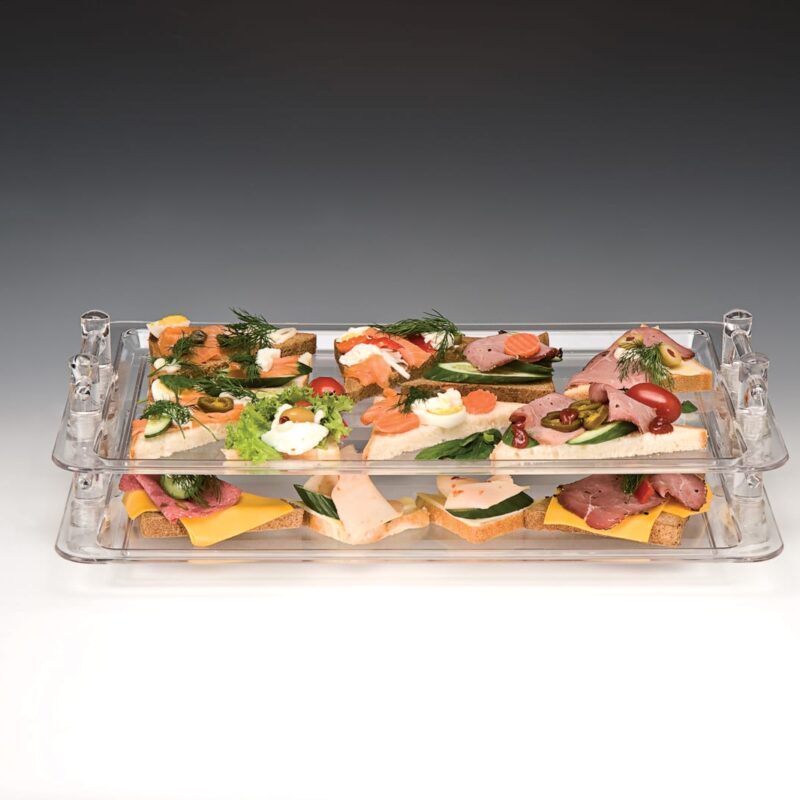 ZCP 604 — POLYCARBONAT TEŞHİR TEPSİ 32,5 x 53 cm