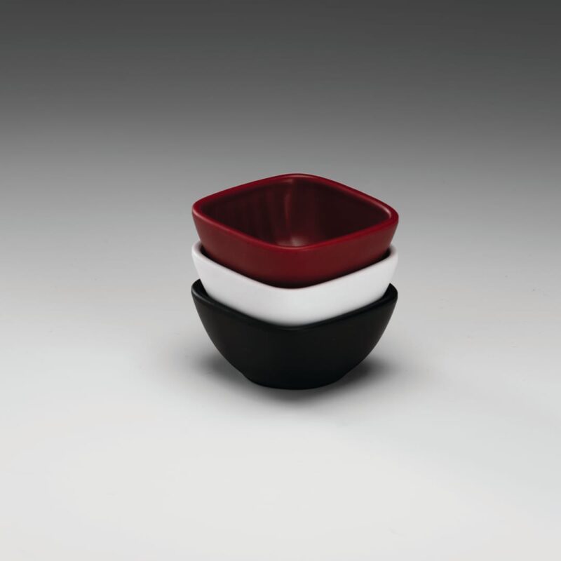 K 2037 — SUSHİ SOSLUK - 6,5 x 6,5 x H: 3,3 cm