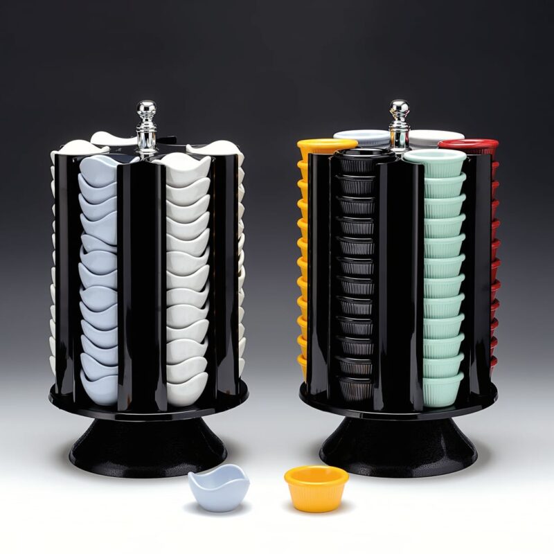 ZCP 097 — ABS DÖNER SOSLUK REÇELLİK STANDI - Ø 30 x H: 46 cm