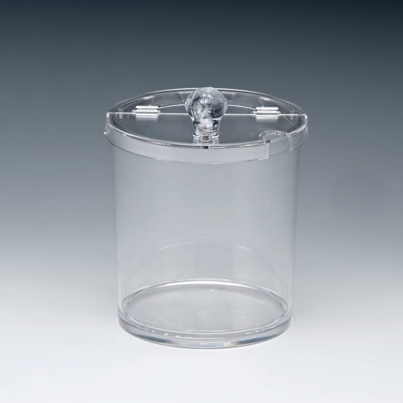 ZCP 508 — POLYCARBONAT SOSLUK REÇELLİK, BAHARATLIK KABI / 0,75 LİTRE - Ø 11 x H: 12 cm