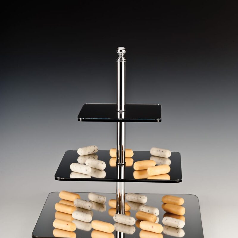 ZCP 035 — AYNALI TEŞHİR STANDI 20, 30, 40 x H: 45 cm
