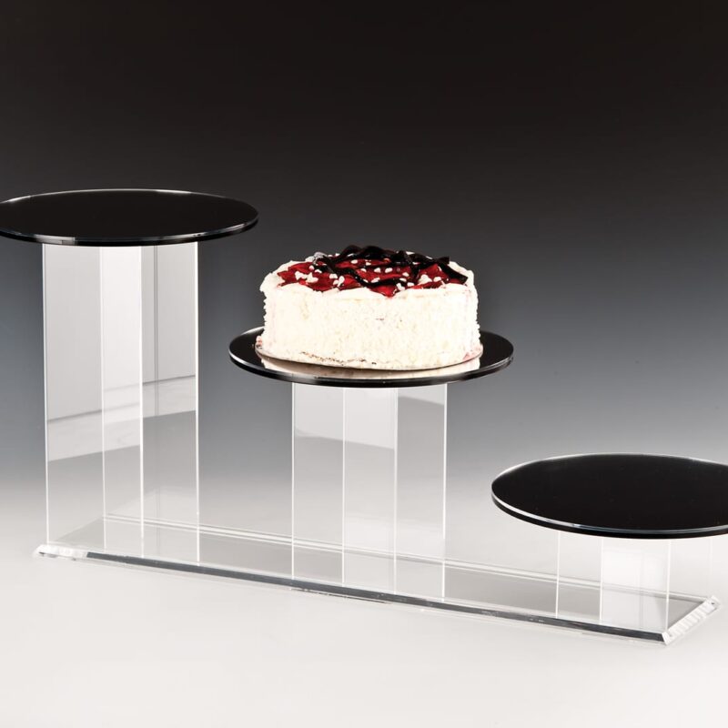 ZCP 125 — AYNALI TEŞHİR STANDI Ø 25 x H: 10, 20, 30 cm
