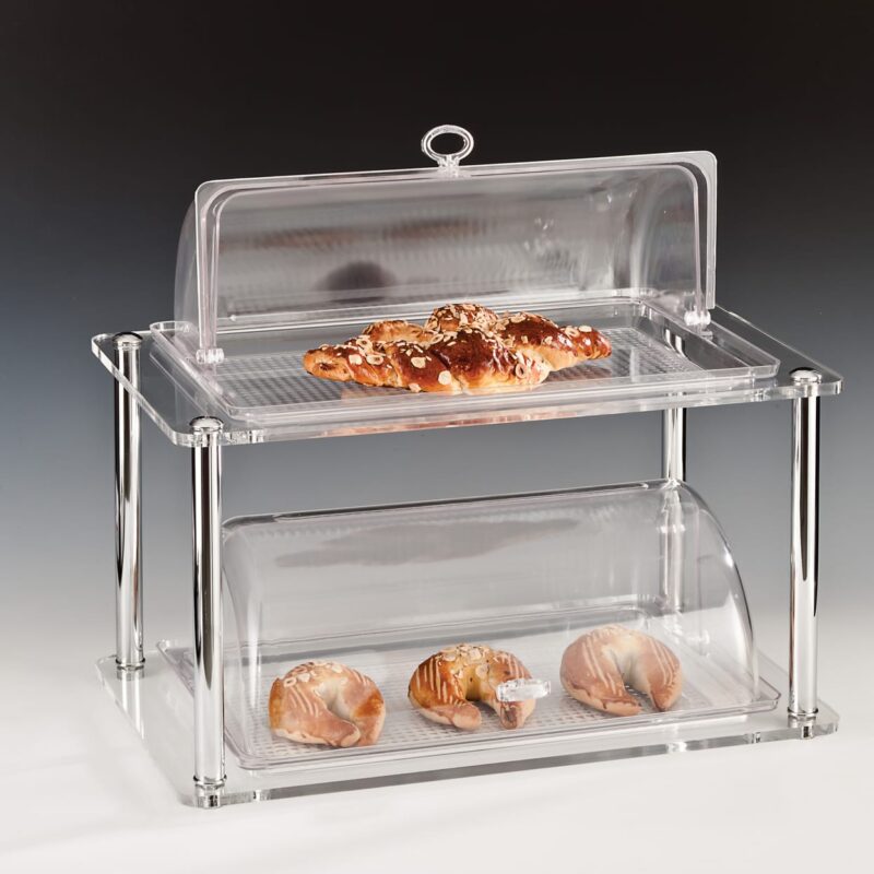 ZCP 272 — TEŞHİR STANDI / KÜÇÜK (AKRİLİK STANDLI, KOMPLE PC MUHAFAZA KABLI) 32 x 52 x H: 46 cm