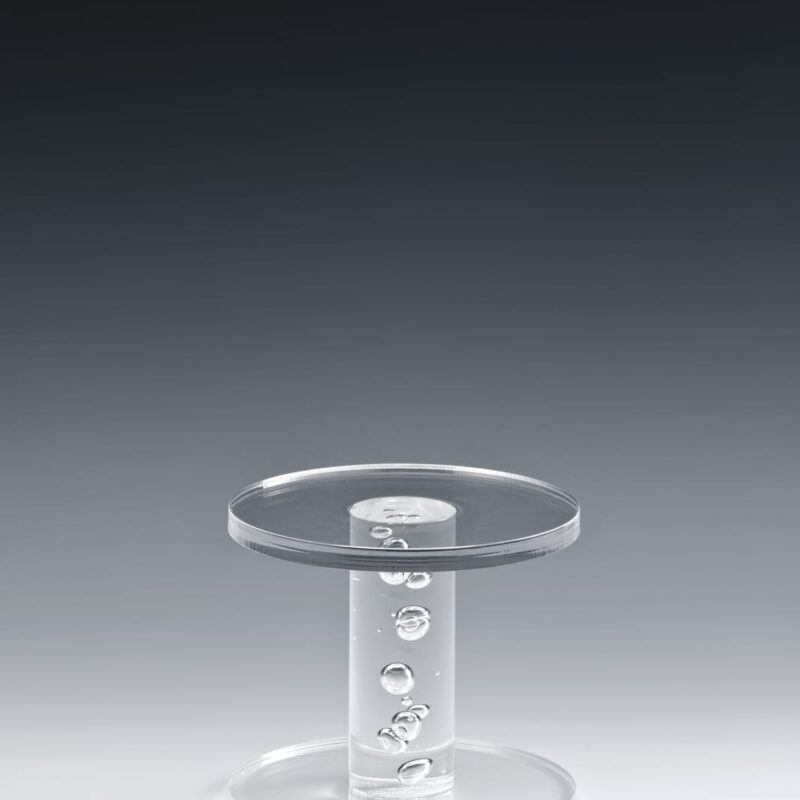 ZCP 498 — AKRİLİK TEŞHİR YÜKSELTİCİ - Ø 13 x H: 12 cm