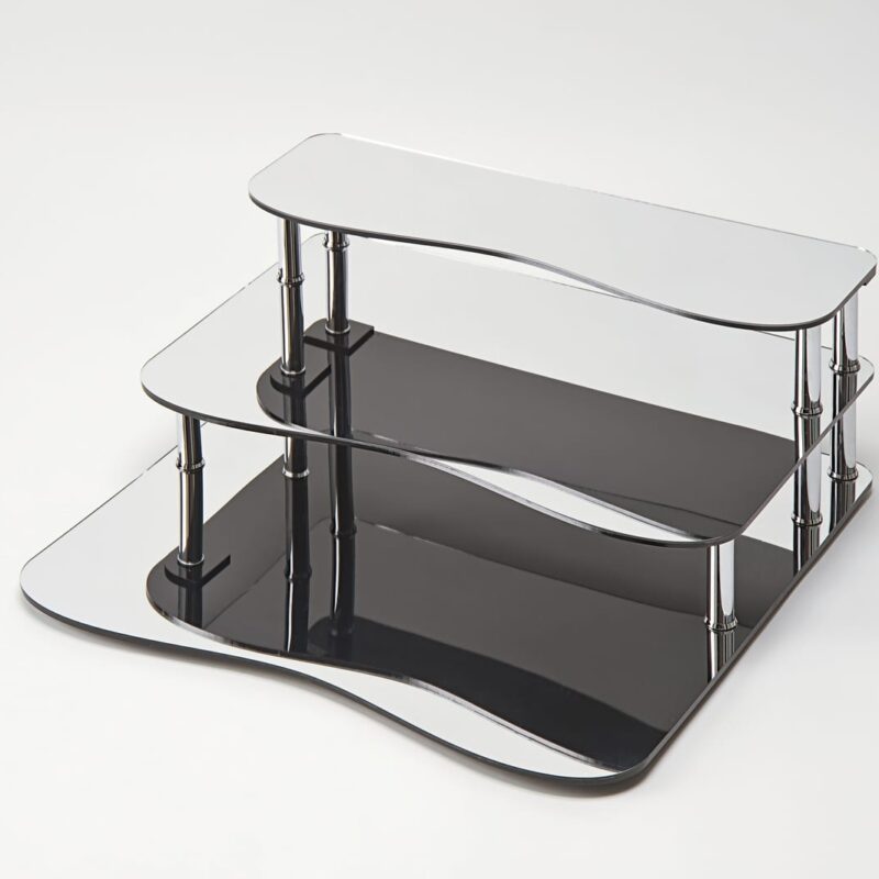 ZCP 571 — AYNALI TEŞHİR STANDI - 59 x 60 x H: 22 cm