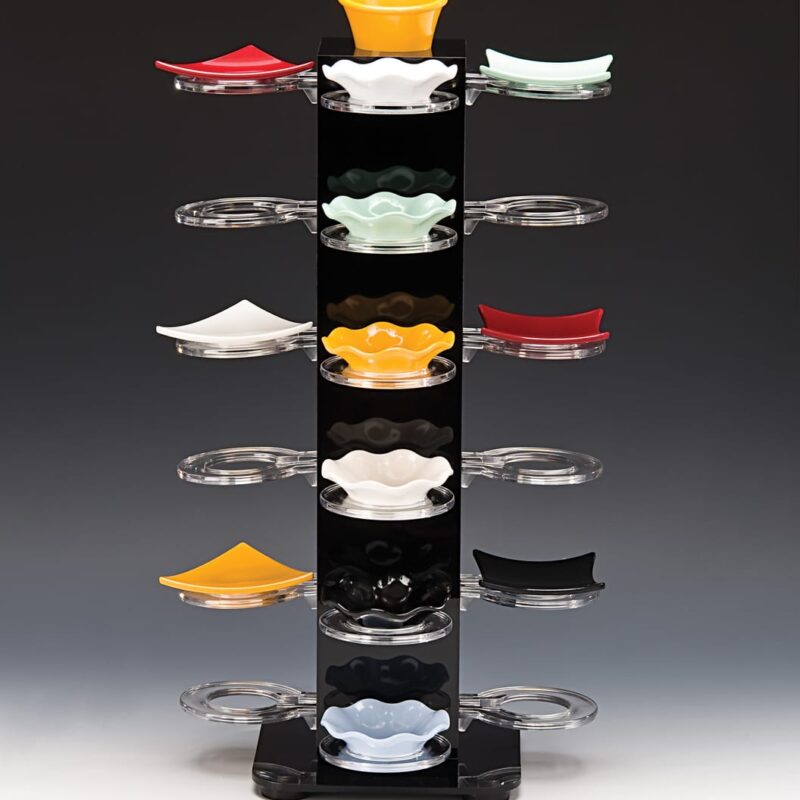 ZCP 580 — DÖNER MİNİMEL TEŞHİR STANDI / 25'Lİ 31 x H: 52 cm