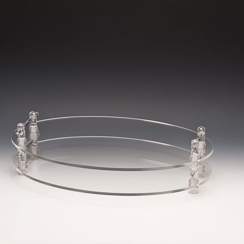 ZCP 583 — AKRİLİK TEŞHİR STANDI / OVAL 60 x 40 cm
