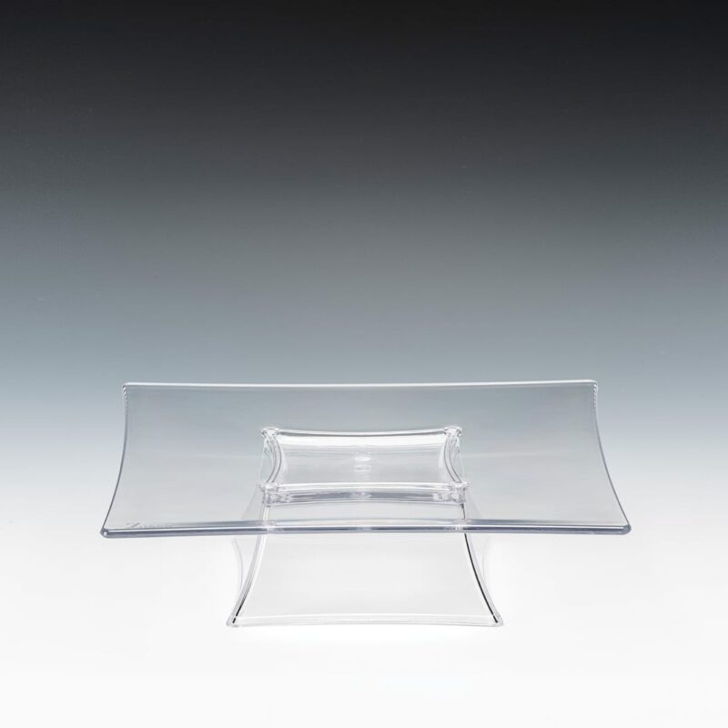 ZCP 627 — POLYCARBONAT TEŞHİR STANDI 25 x 25 x H: 7 cm