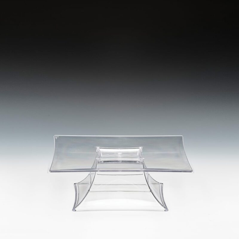 ZCP 628 — POLYCARBONAT TEŞHİR STANDI 30 x 30 x H: 10.5 cm
