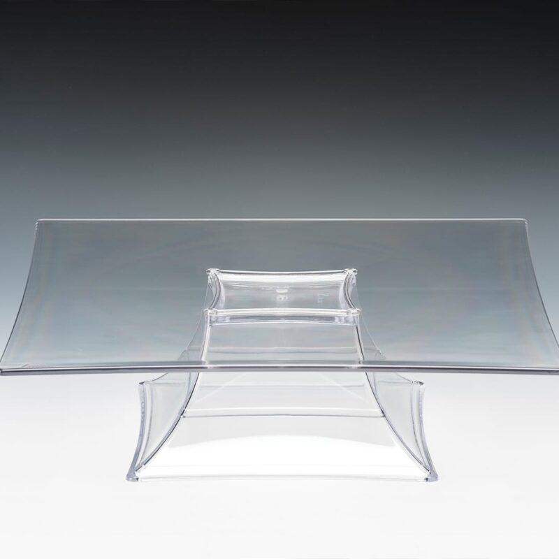 ZCP 629 — POLYCARBONAT TEŞHİR STANDI 35 x 35 x H: 10,5 cm