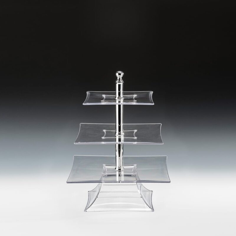 ZCP 632 — POLYCARBONAT TEŞHİR STANDI H: 39 cm (20 x 25 x 30 cm)