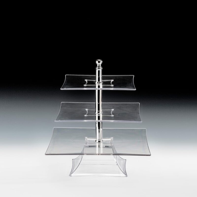 ZCP 638 — POLYCARBONAT TEŞHİR STANDI H: 44 cm (25 x 30 x 30 cm)