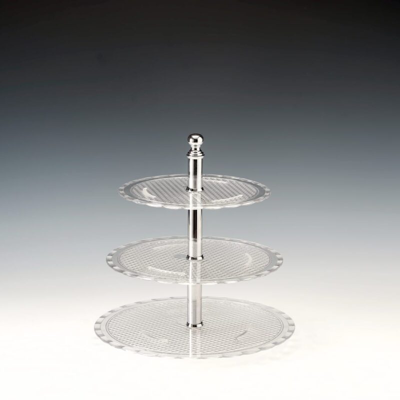 ZCP 713 — POLYCARBONAT TEŞHİR STANDI H:31 cm (Ø23-27-31 cm)