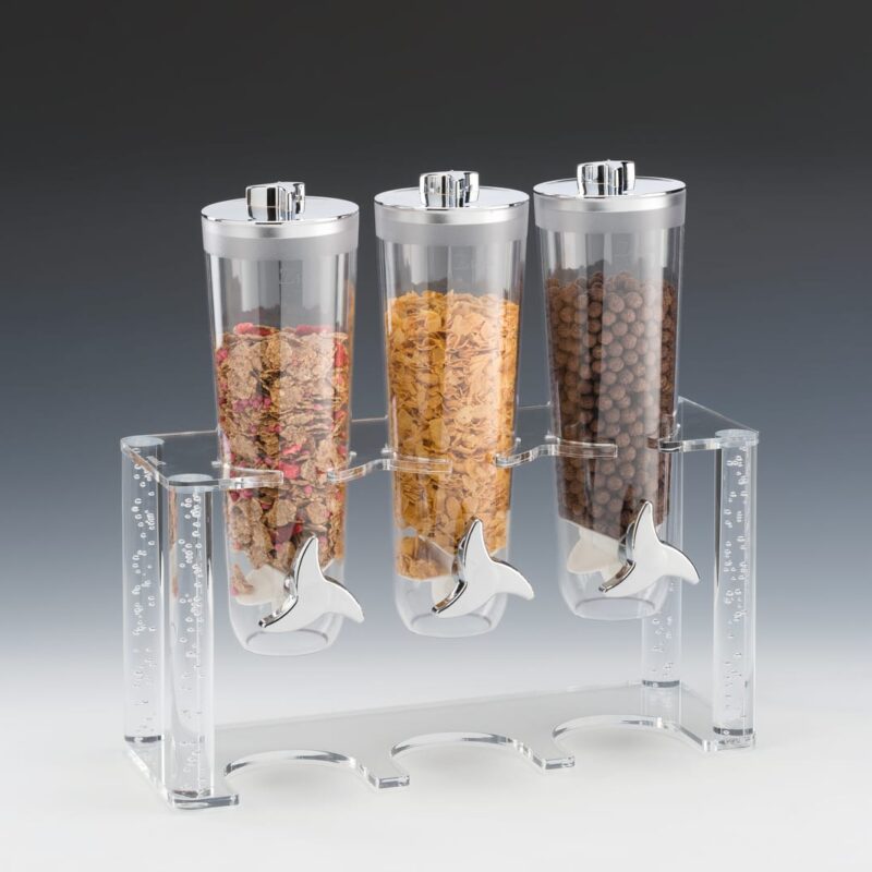 ZCP 775 — 3’LÜ STANDLI CORNFLEKS ALETİ 44 x 17 x H: 43 cm